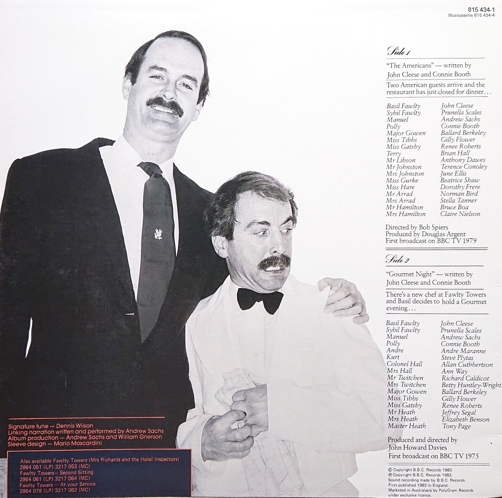 Back cover of 815 434-1